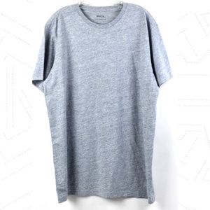 RVCA Super Marle Tee Size XL Heather Gray New!